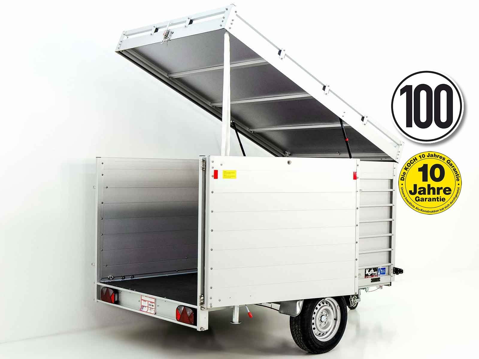 10405613_01_100kmh_10Garantie.jpg Remorque avec couvercle – 1300 kg – Stockage – Image 1