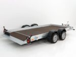 Vezeko remorque d'abaissement tandem 187×394 cm 2,7 t nouveau véhicule
