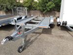 Remorque porte-voiture 1800 kg – Plateau 385 × 185 cm – Simple essieu – Image 4