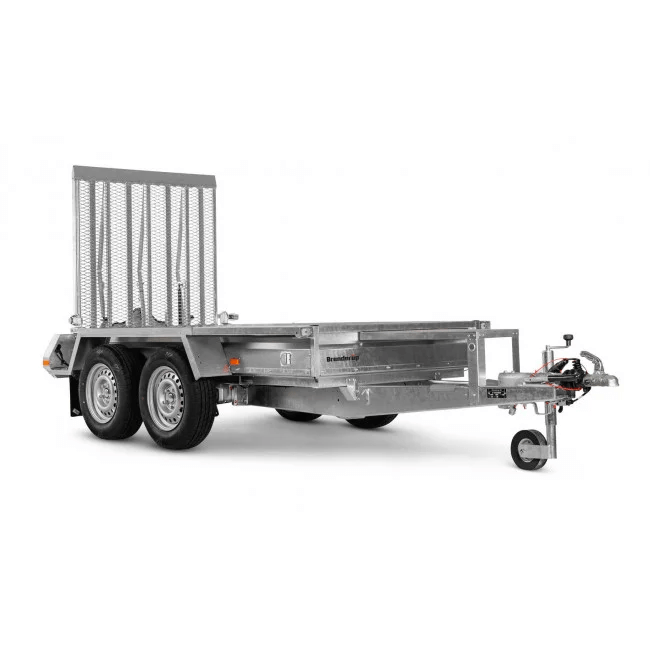 Porte-engins-Brenderup-MT2610STB26009.png Remorque plateau Brenderup MT2610STB2600 – PTAC 2600 kg – Double essieu – Image 1