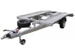 Remorque porte-voiture 1800 kg – Plateau 380 × 180 cm – Treuil & rampes