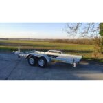 Remorque porte-voiture basculante 2700 kg – Plateau 400 × 190 cm – Double essieu – Image 2