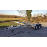 Remorque porte-voiture basculante 2700 kg – Plateau 400 × 190 cm – Double essieu – Image 3