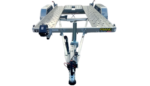 Remorque porte-voiture basculante 2000 kg – Plateau 4,00 × 1,90 m – Double essieu – Image 7